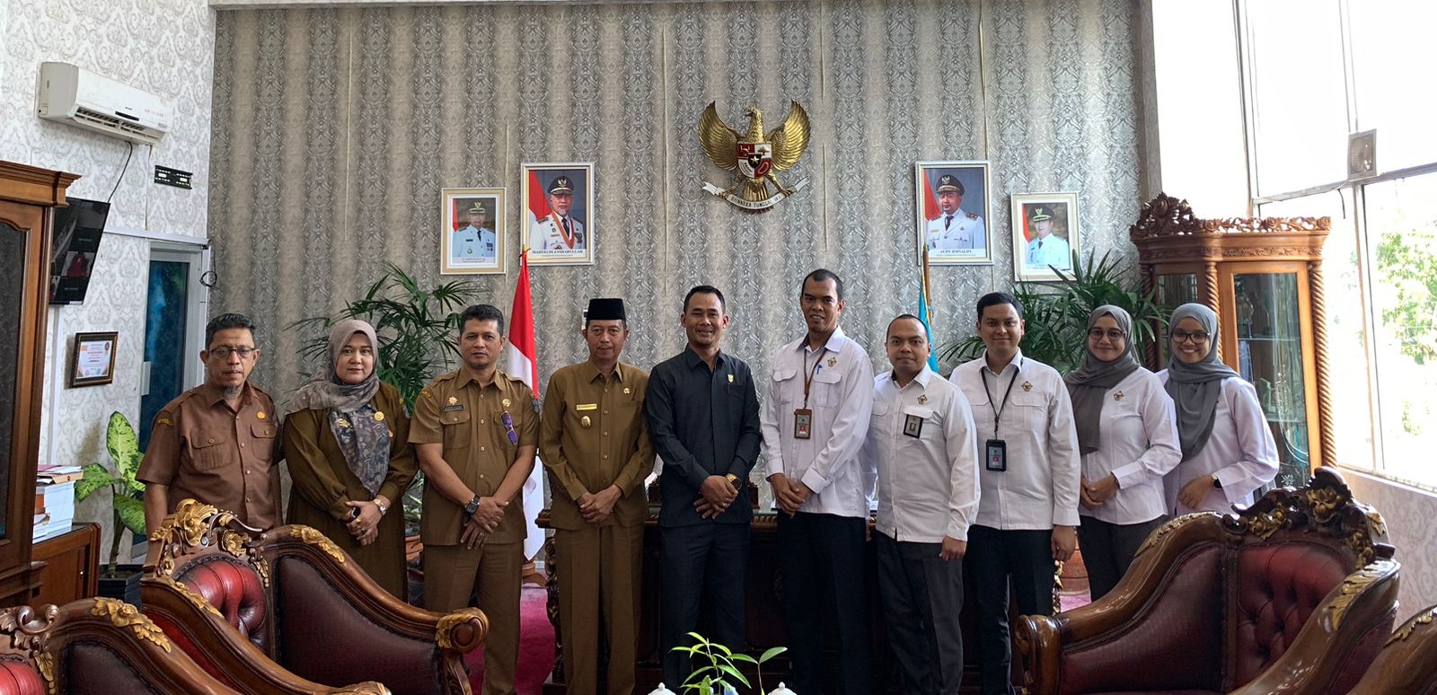 Entri Meeting Pemeriksaan Intern atas Laporan Keuangan Pemerintah Daerah Kabupaten Pasaman Barat Tahun 2024
